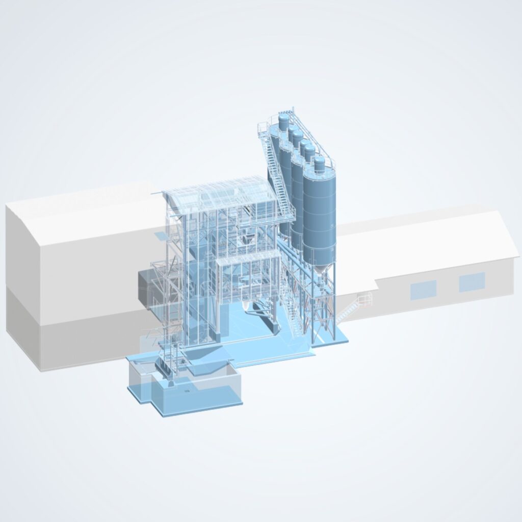 3D Modell einer Anlagenretrofit