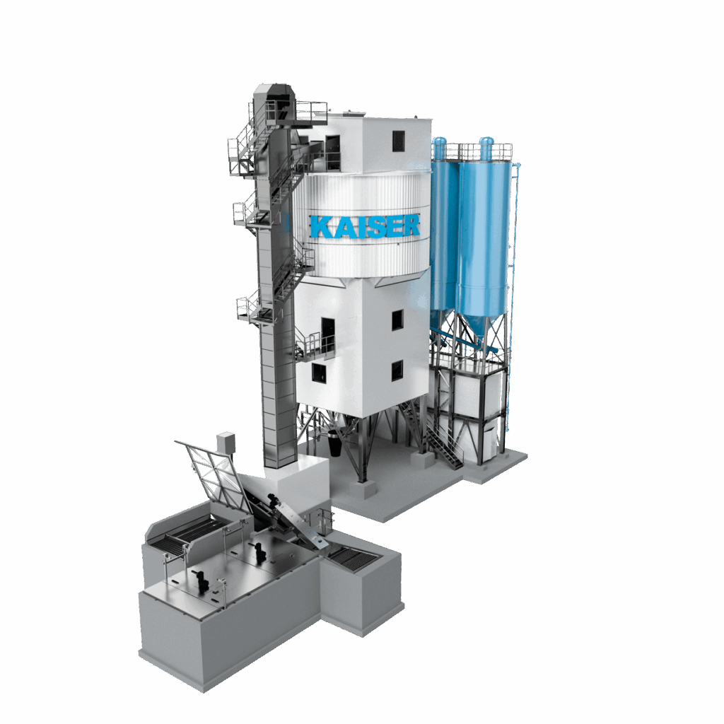 Rendering einer Turmanlage